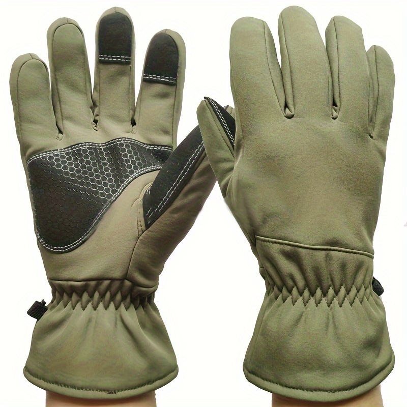 1 Pair Winter Warm Touch Screen Gloves For Men And Women Tactical