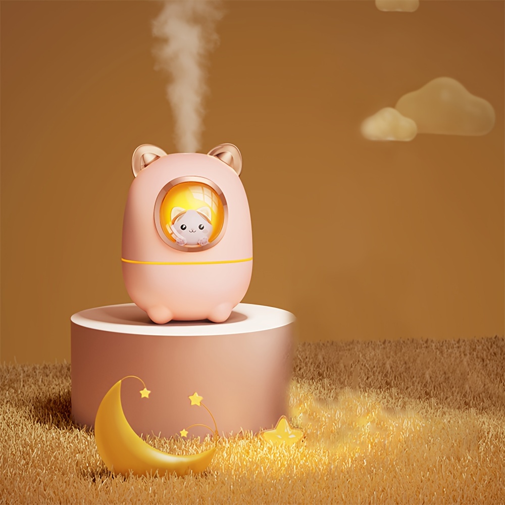  Cool Mist Humidifiers for Bedroom with Star Projector Landscape  Quiet Cute Small Air Humidifier Personal Portable USB Dreamy Humidifiers  for Home Office Fall Girls Gifts 500mL (Gold) : Home & Kitchen
