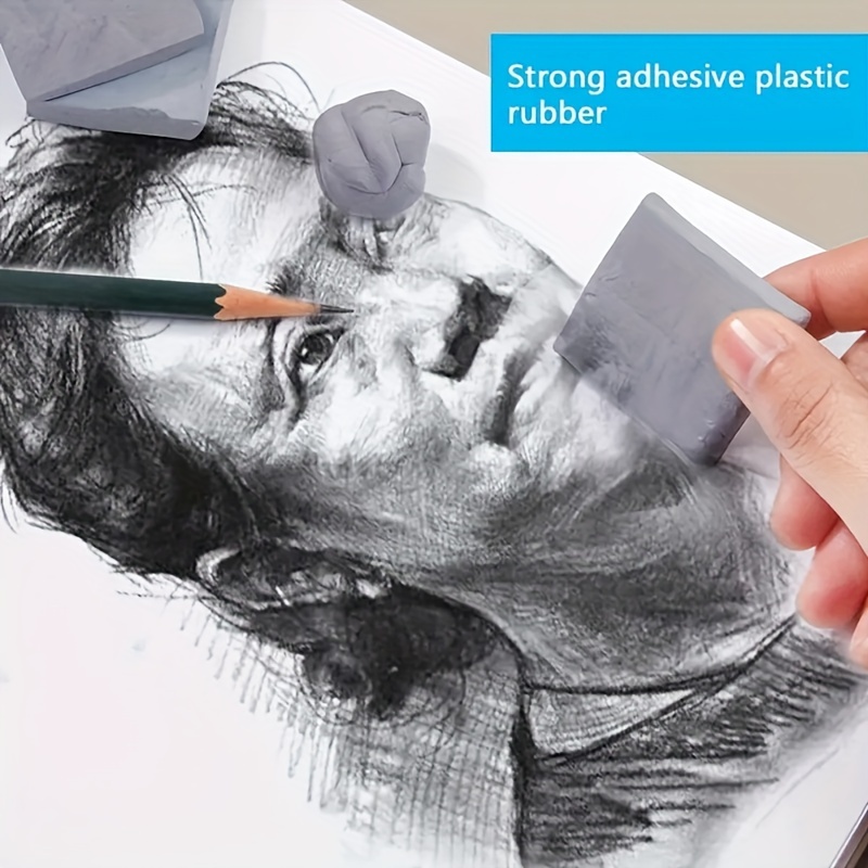 Art Eraser Deformable Drawing Pencil Painting Soft Eraser - Temu
