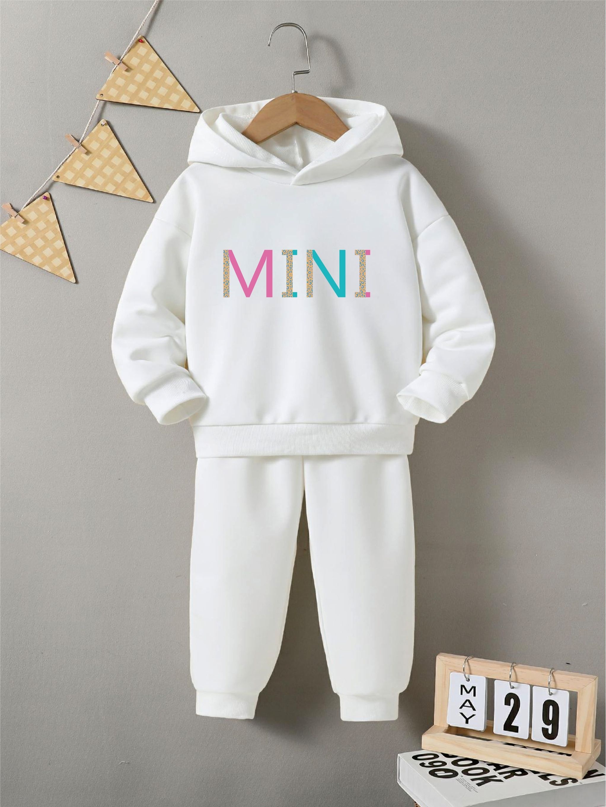 Girl Hoodie Set Long Sleeves - Temu