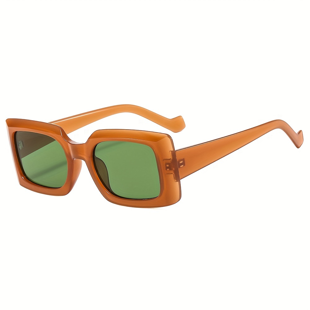 Men Polarized Square Frame Sports Sunglasses Vintage Sun Glasses for Men, Retro Eyewear Shades Oculos male 900172,Temu