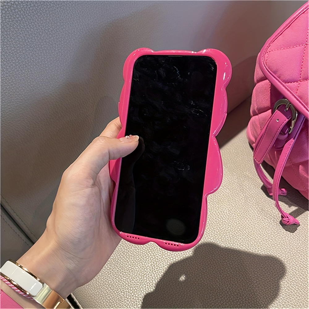 Korean Cute 3d Cartoon Bear Phone Case For Iphone 14 13 12 11 Pro