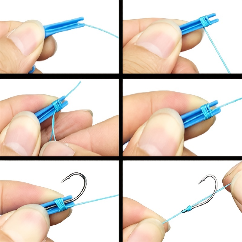 Portable Fishing Hook Tier Tool For Quick And Easy Knot - Temu