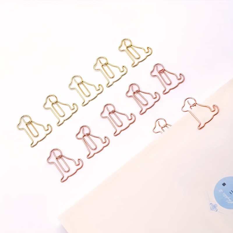 8pcs Small Animal Shape Metal Paper Clip