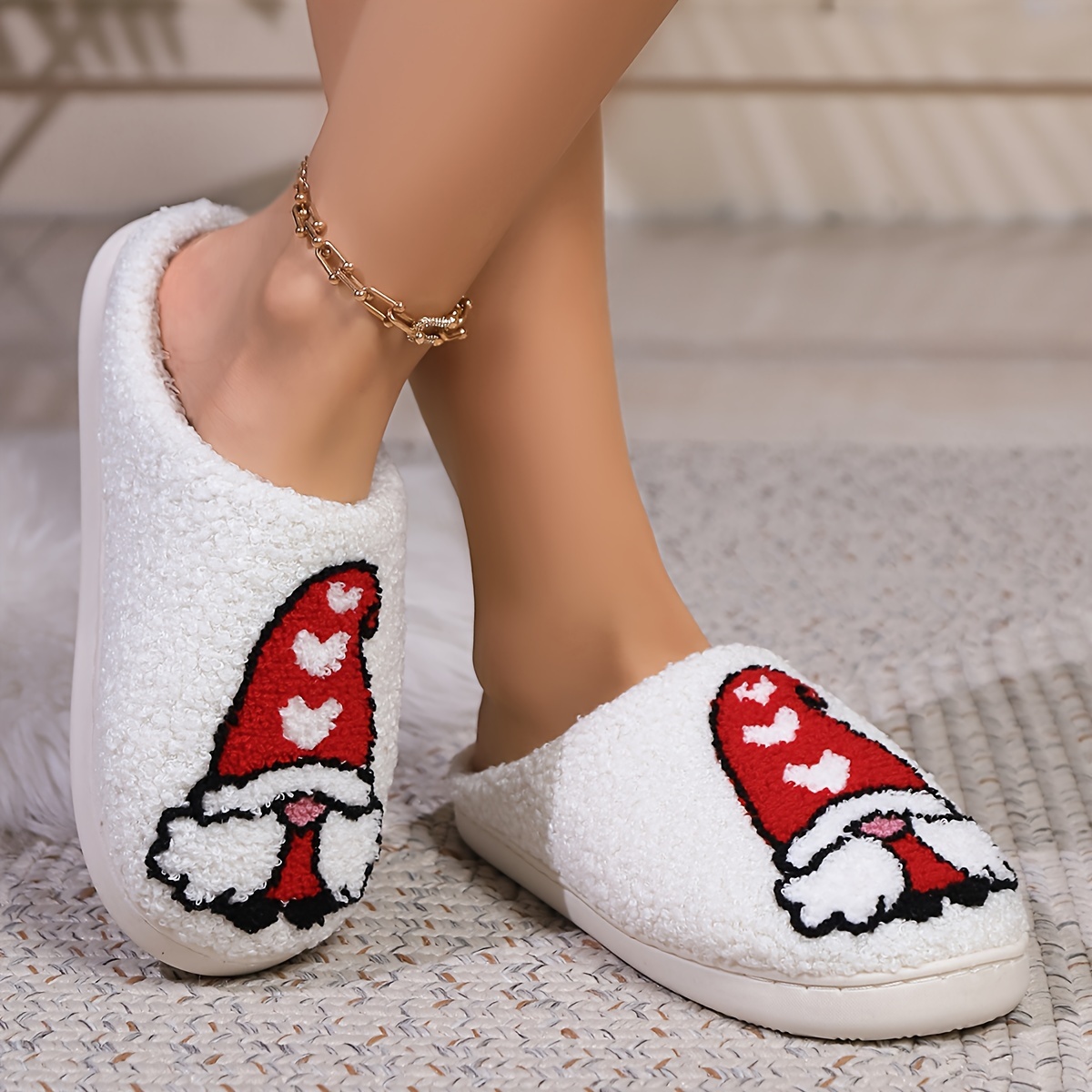 Christmas Gnome Shoes - Temu