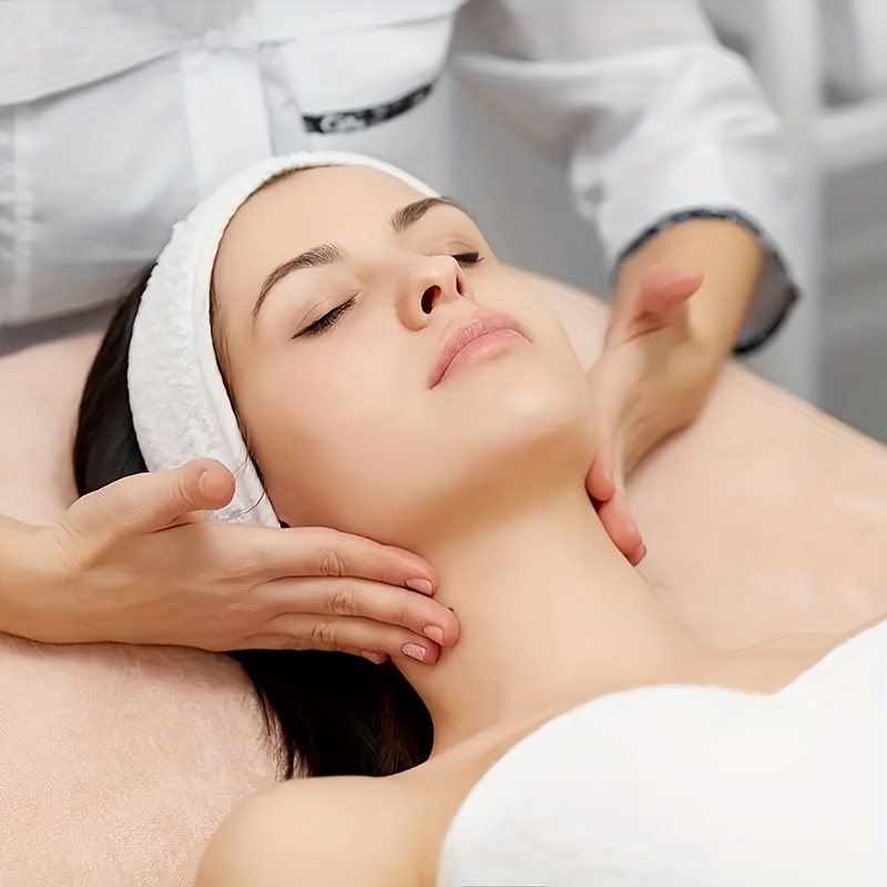 Spa Facial Headband Hair Wrap for Face Washing Shower