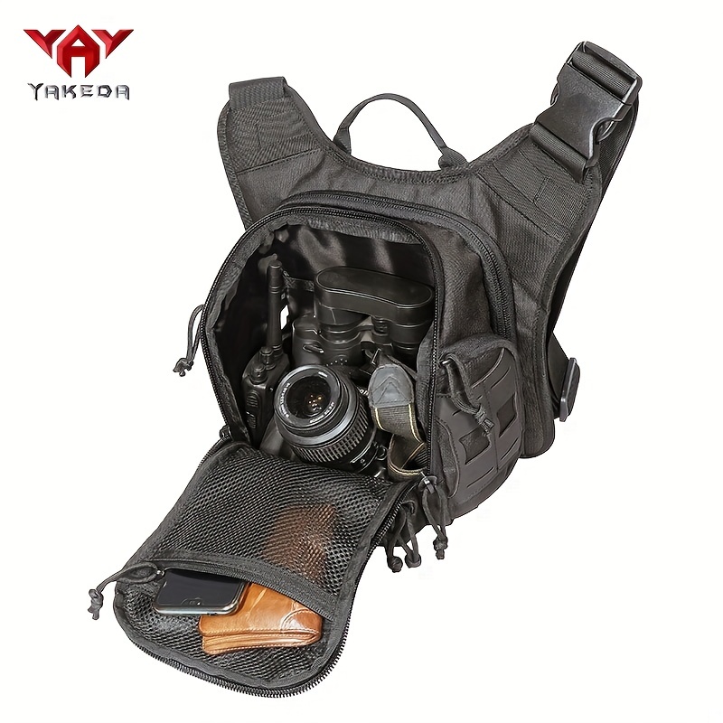 Outdoor Hunting Camo Waist Shoulder Tactical Chest Rig Backpack