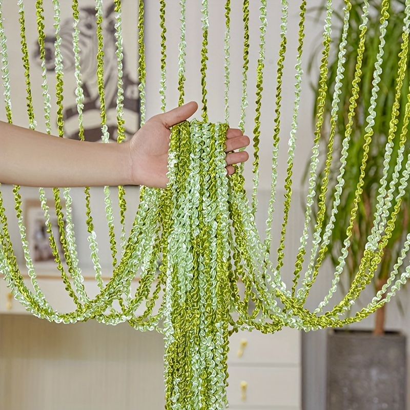 Crystal Beaded String Door Curtain Beads Room Divider Fringe