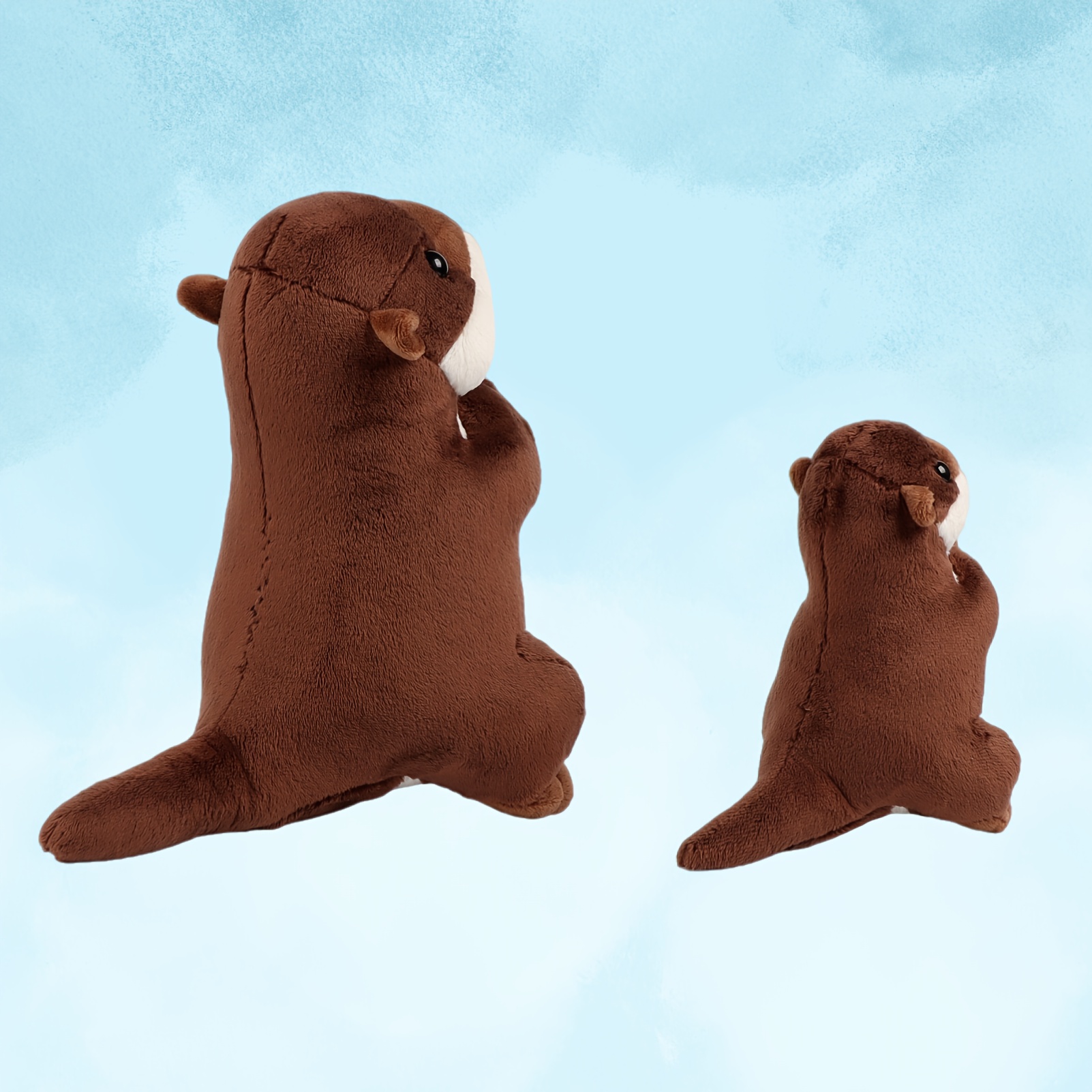 Kawaii Prayer Otter Plush Toys Soft Sea Otter Stuffed - Temu Canada