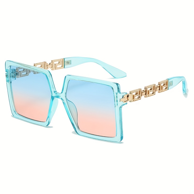 Men's Oversized Square Sunglasses UV400 Protection