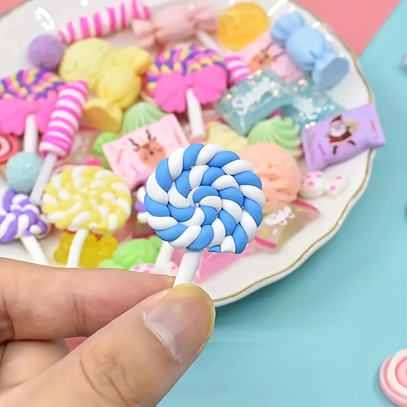 Mix Cute Resin Charms For Jewelry Making Diy Simulation - Temu