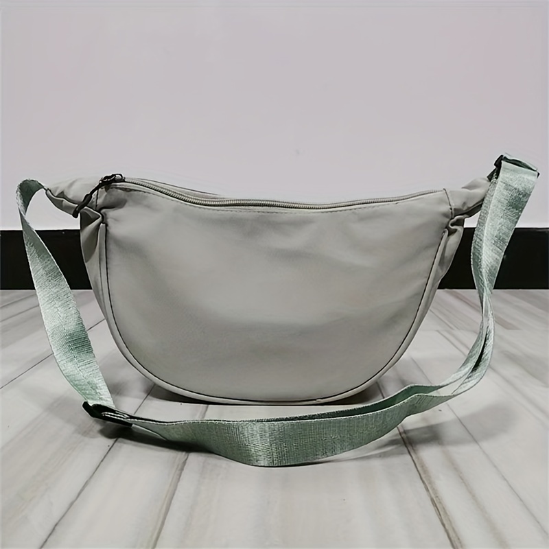 Mujer Bolso Bandolera Nylon Simple Moda Sólido Bolsa Hombro - Temu Mexico