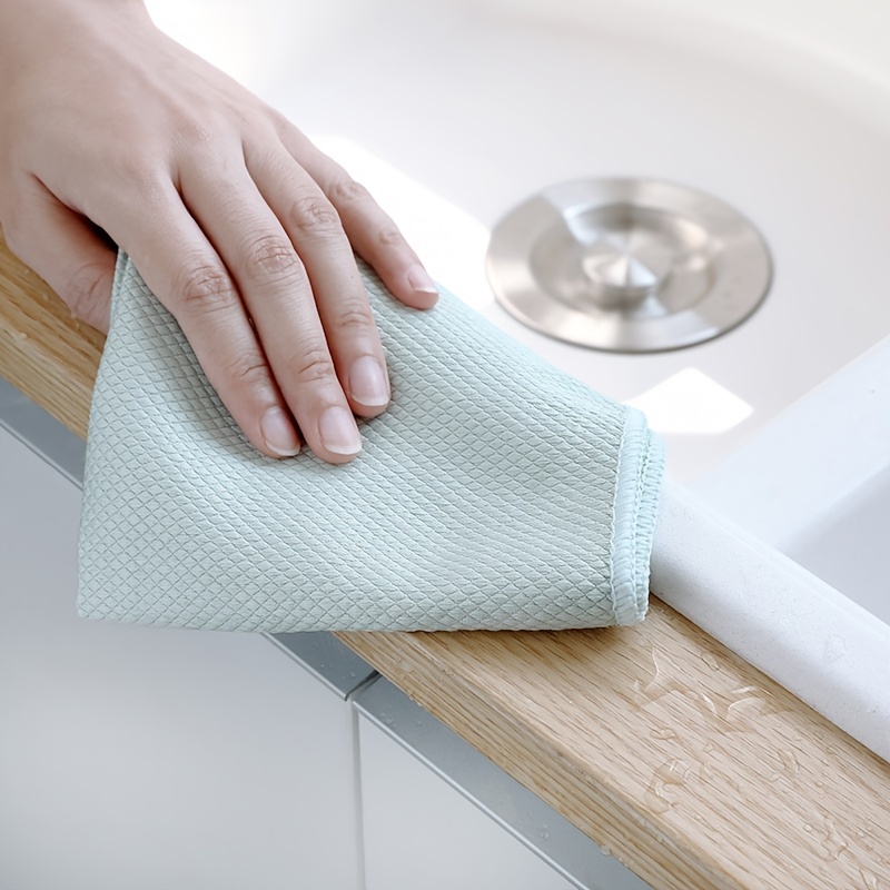 Square Dish Cloth, Super Absorbent Dish Towel, Dish Cloths For Washing  Dishes Ultra Microfiber Dish Rag, Super Soft Kitchen Wash Cloth, Easy  Cleaning Household Cloth, Cleaning Supplies - Temu