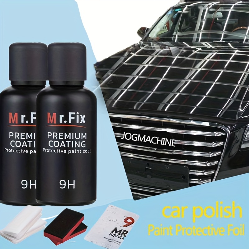 Car Ceramic Coating 3.0,High Gloss Hydrophobicty Anti Scratch Easy to Use  Mirror Paint Protection Car kit Nano Ceramic Coating 
