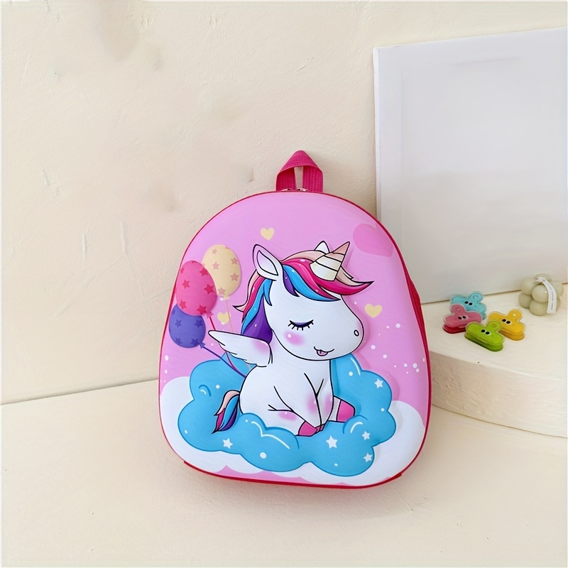 Unicorn Schoolbag Boys Girls Hard Shell Backpack