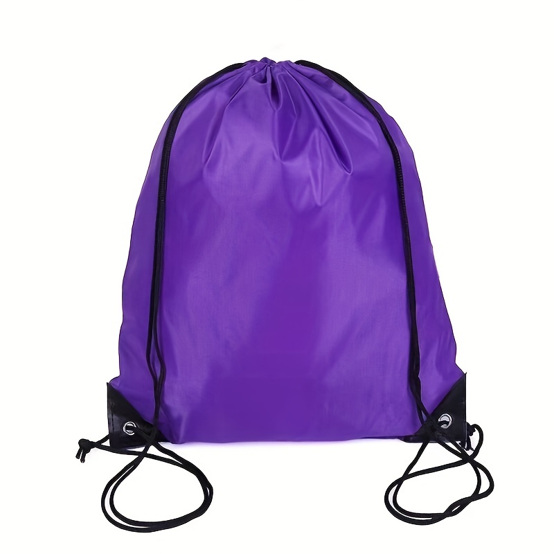  Mochila deportiva con cordón, bolsa de gimnasio con