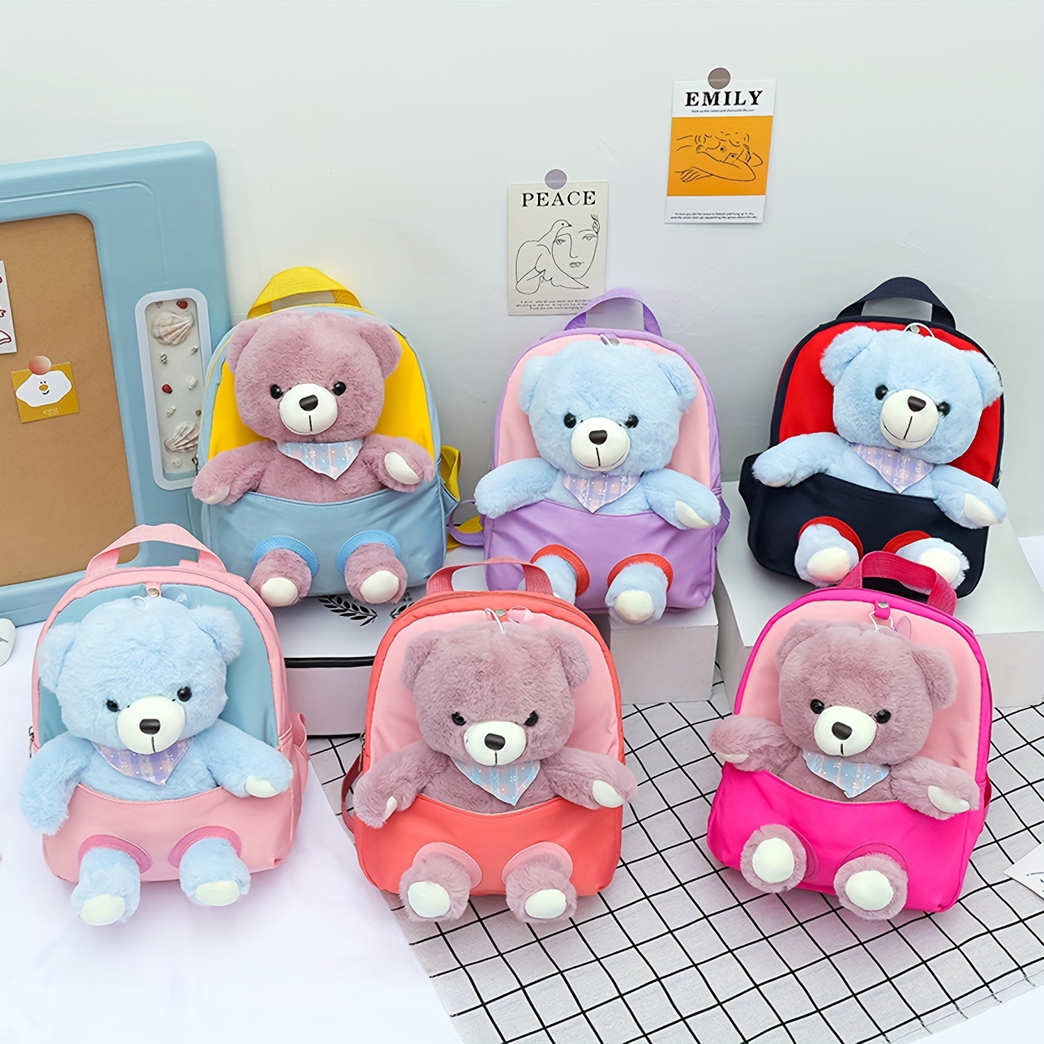 Teddy bear bags online sales shopping