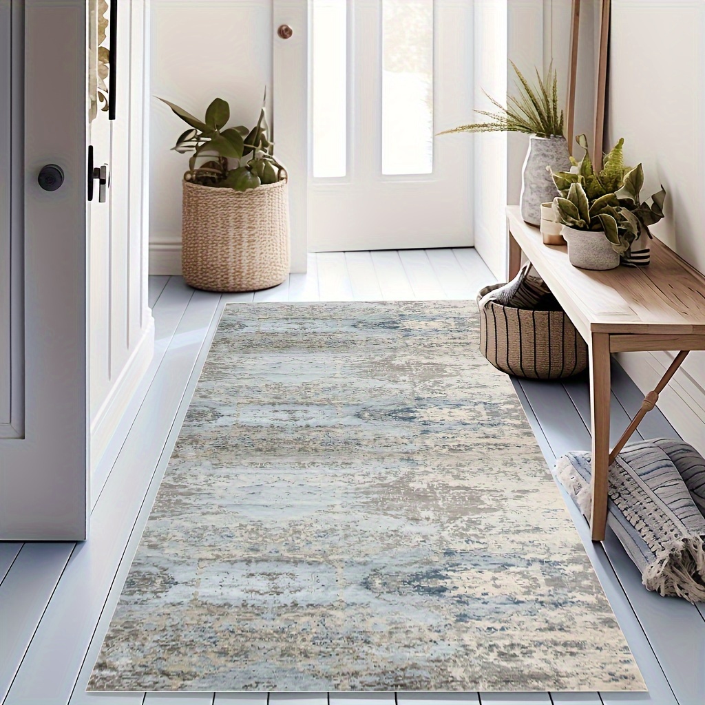 Bohemian Small Entryway Area Rug Non Slip Entry Rugs For - Temu