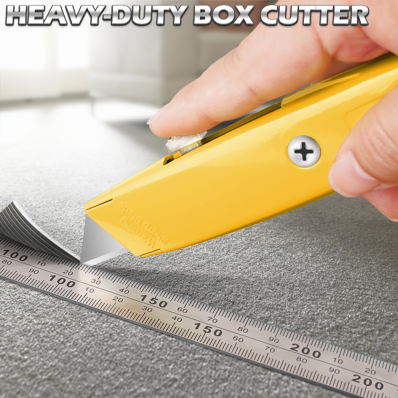 Heavy Duty Retractable Box Cutter