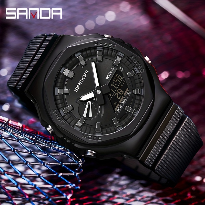 SANDA Mode Choc Montres Top Marque de Luxe Hommes Sports - Temu Canada