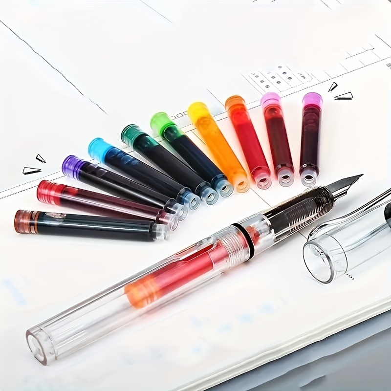 1 bottiglia di inchiostro per penna stilografica colorato puro da 30ml inchiostri  per la ricarica della