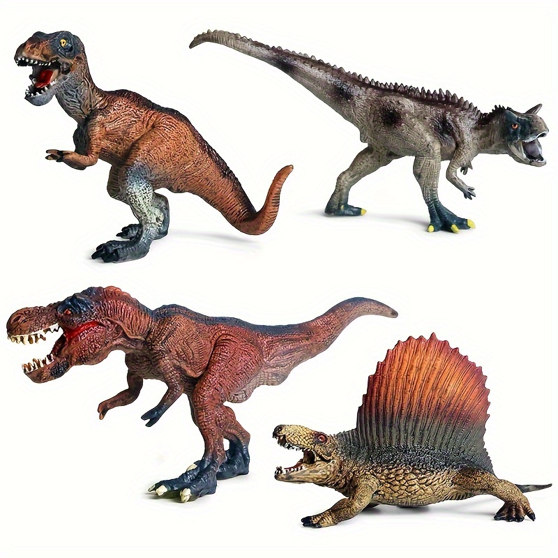 4/8pcs Morsure de doigt Tyrannosaurus Rex Dinosaure Jouet Main Nouveauté Jouet  Doigt Dinosaure Jouet