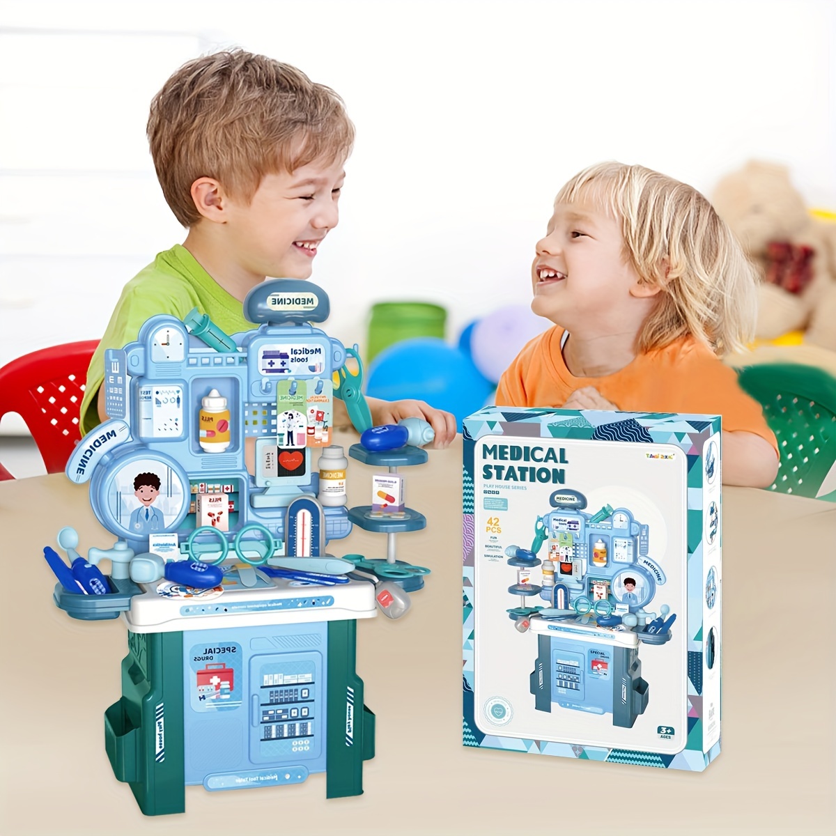 Doctor Kit Kids Toys Toddler Girls Boys Pretend Play Dress - Temu