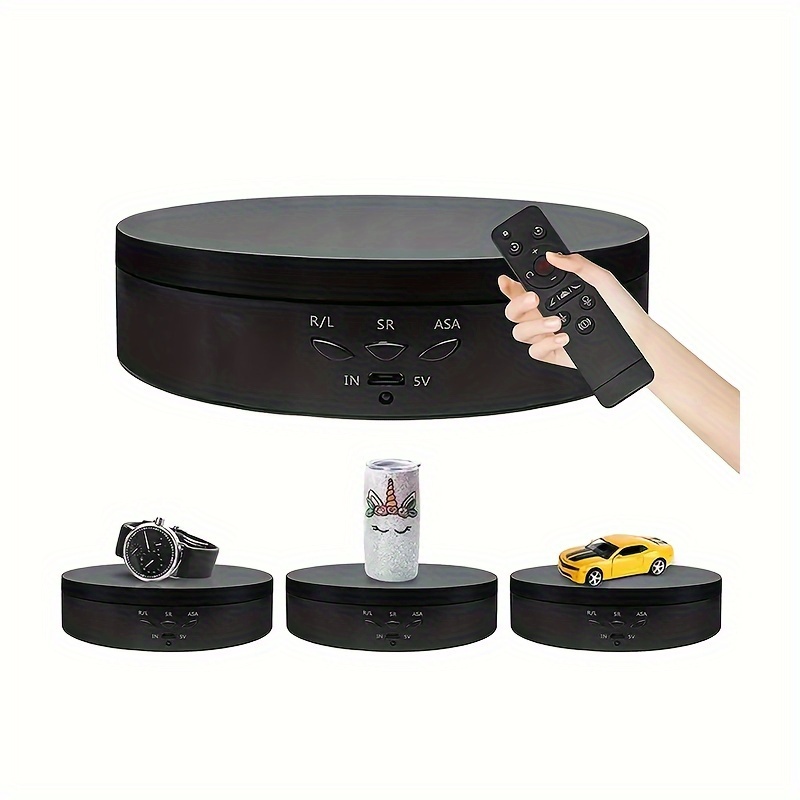 Electric Display Turntable With Remote - Temu