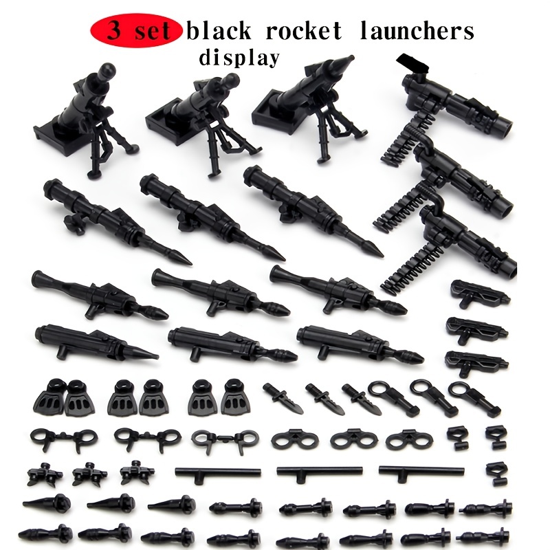 Launcheable Rocket Launcher Device Heavy Weapon Building Block