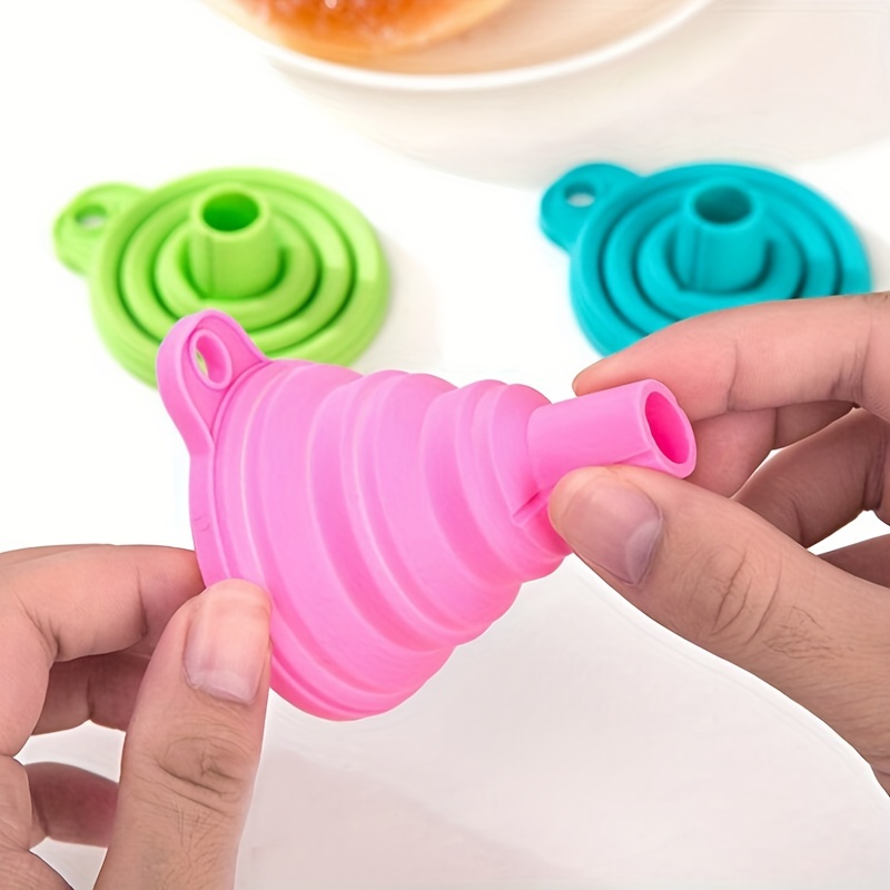Collapsible Mini Funnel for Water Liquid and Portable Wine Funnel