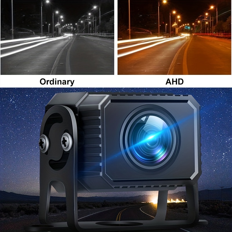 Cámara de respaldo inalámbrica digital HD para  RV/camión/remolque/furgoneta/autobús, monitor LCD HD 1080p de 7 pulgadas y  sistema de cámara trasera