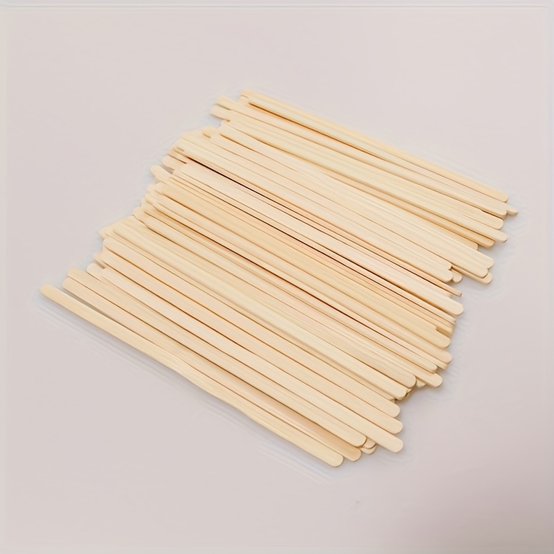 100pcs Natural Wooden tea Coffee Stirrers Cafe Supplies Disposable  individual package stir sticks Kitchen Bar Supplies