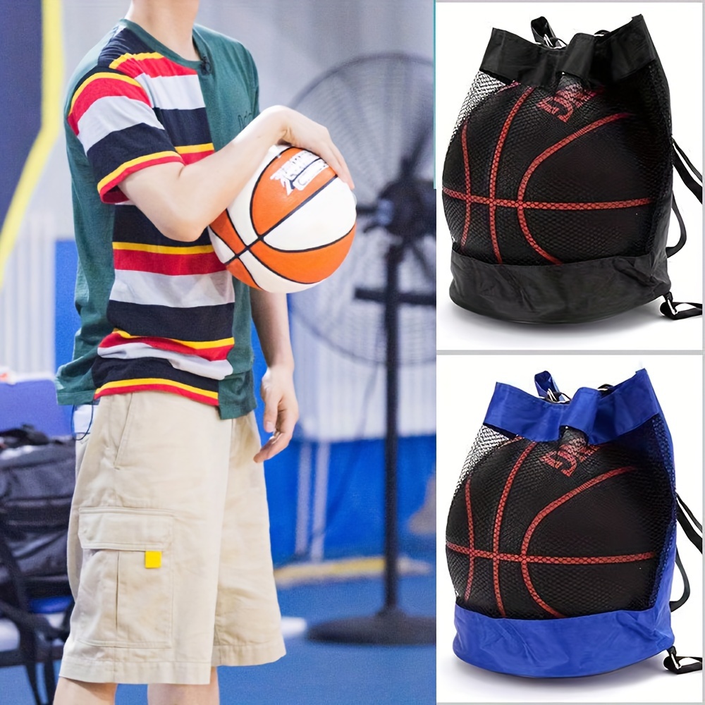 Sac à dos de basket-ball Grand sac de sport avec support de balle séparé et  compartiment de chaussures, idéal pour le basket-ball, le football, Voll