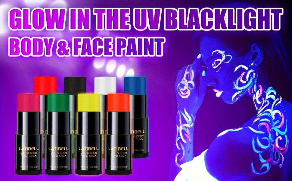 Face Body Paint Sticks For Adults Oil Based Halloween Face - Temu