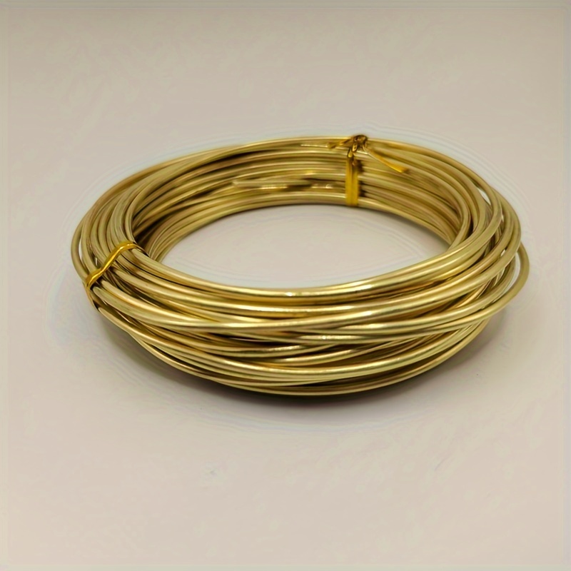 18 Gauge Pure Copper Wire 1.2mm Length 10m Soft Wire Length 32 Feet Solid  Bare Copper Wire Round Bare Copper Wire