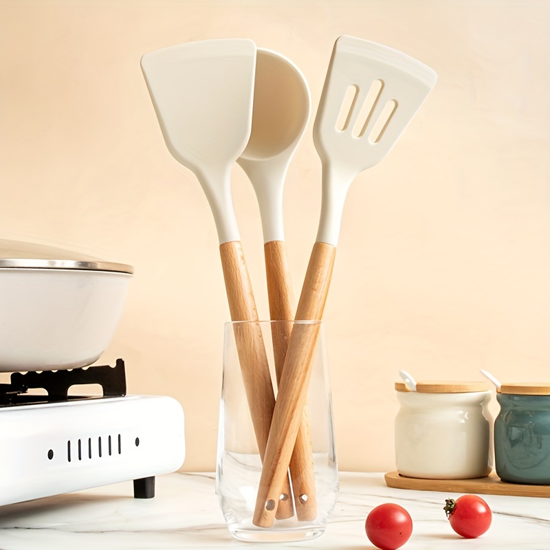Silicone Kitchenware Kitchen Accessories Cooking Utensils - Temu