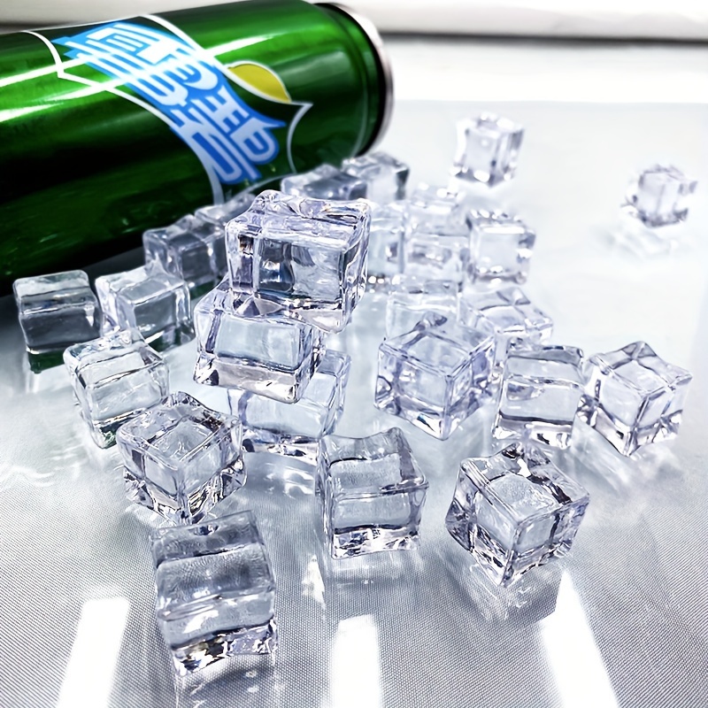 Ice Cube, 10mm, Transparent, Clear