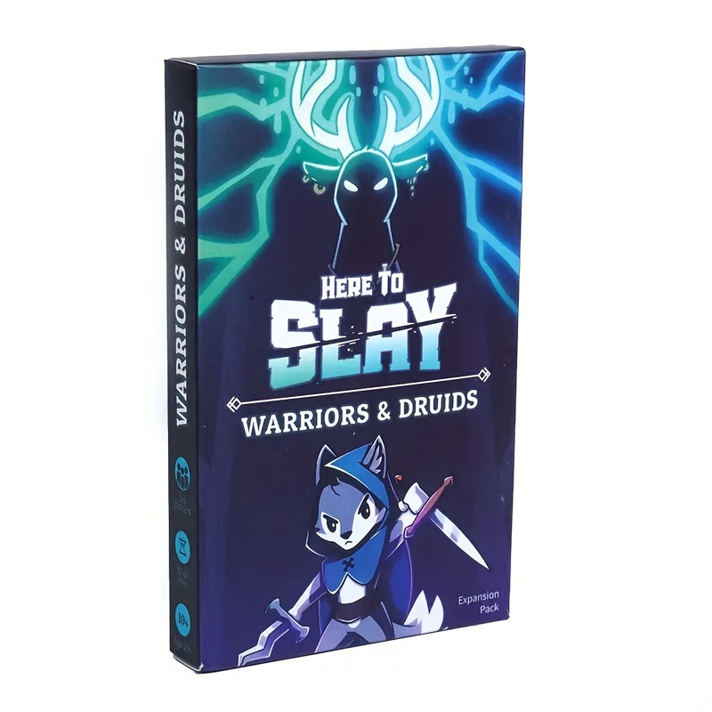 Pacchetto di espansione Here To Slay Warriors Druids, pacchetto di  espansione BerserkerNecromancer, progettato per essere aggiunto alla tua  carta di