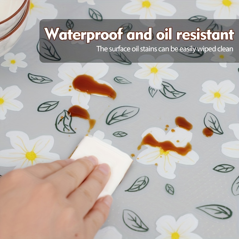 Flower Pattern Shelf Dust-proof Waterproof Liner, Non-adhesive Anti-slip  Dirt-proof Drawer Liner, For Kitchen Cabinets, Wire Shelving, Pantry,  Dresser, Drawer And Refrigerator, Kitchen Supplies - Temu