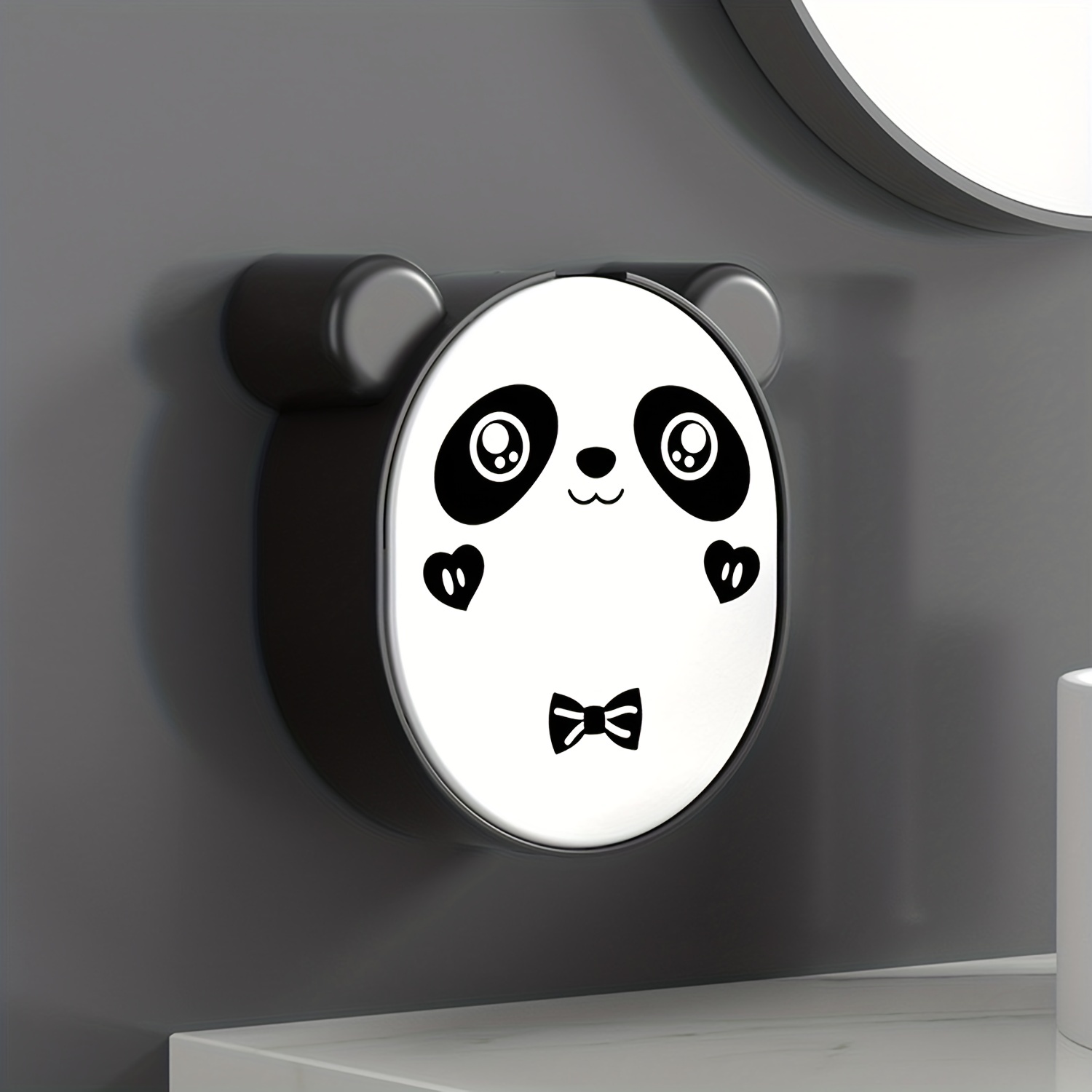 Panda Soap Tray Home Decor Panda Statue Bathroom Soap Holder