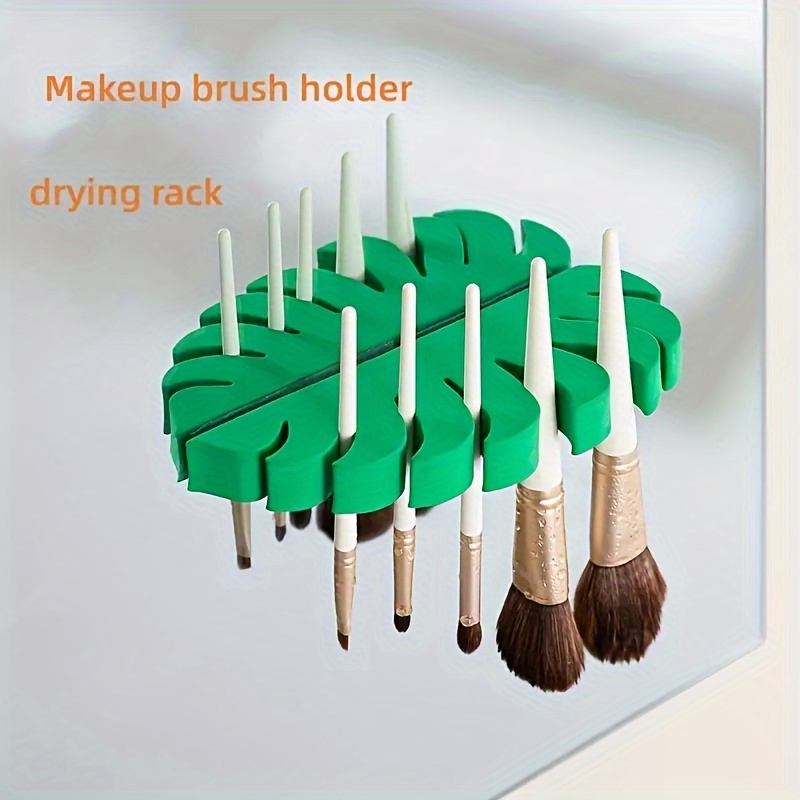 diy makeup brush drying rack  Diy makeup brush, Diy makeup