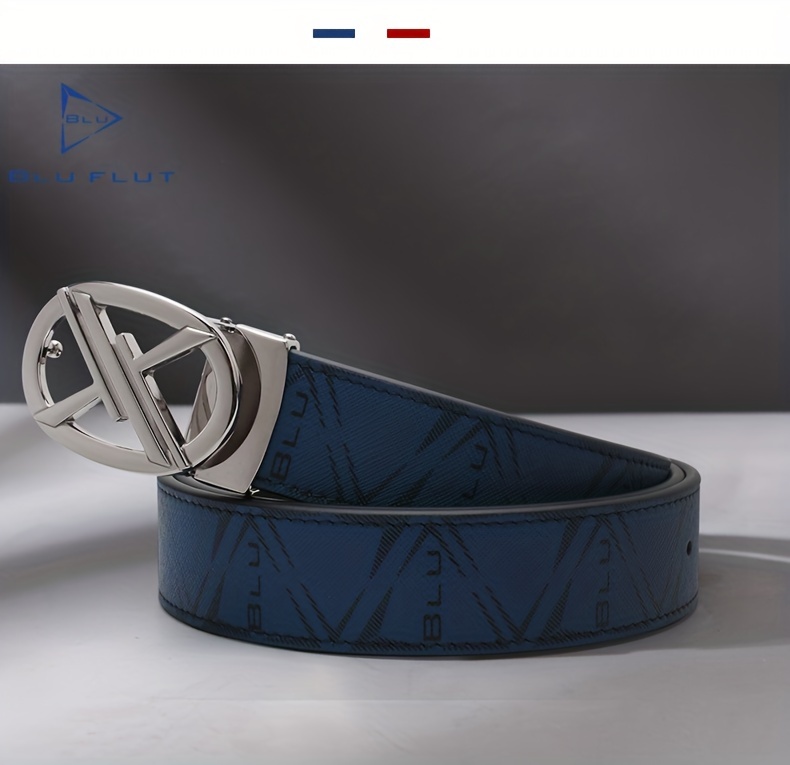 Luxury Men's Leather Belt, Fashion Casual Belt With Buckle For Jeans,  Business Gifts For Men - Temu Romania