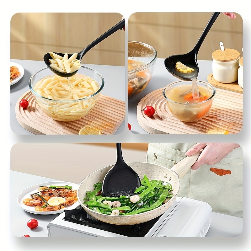 3 Pièces Ustensiles De Cuisine En Silicone Y Compris Spatule