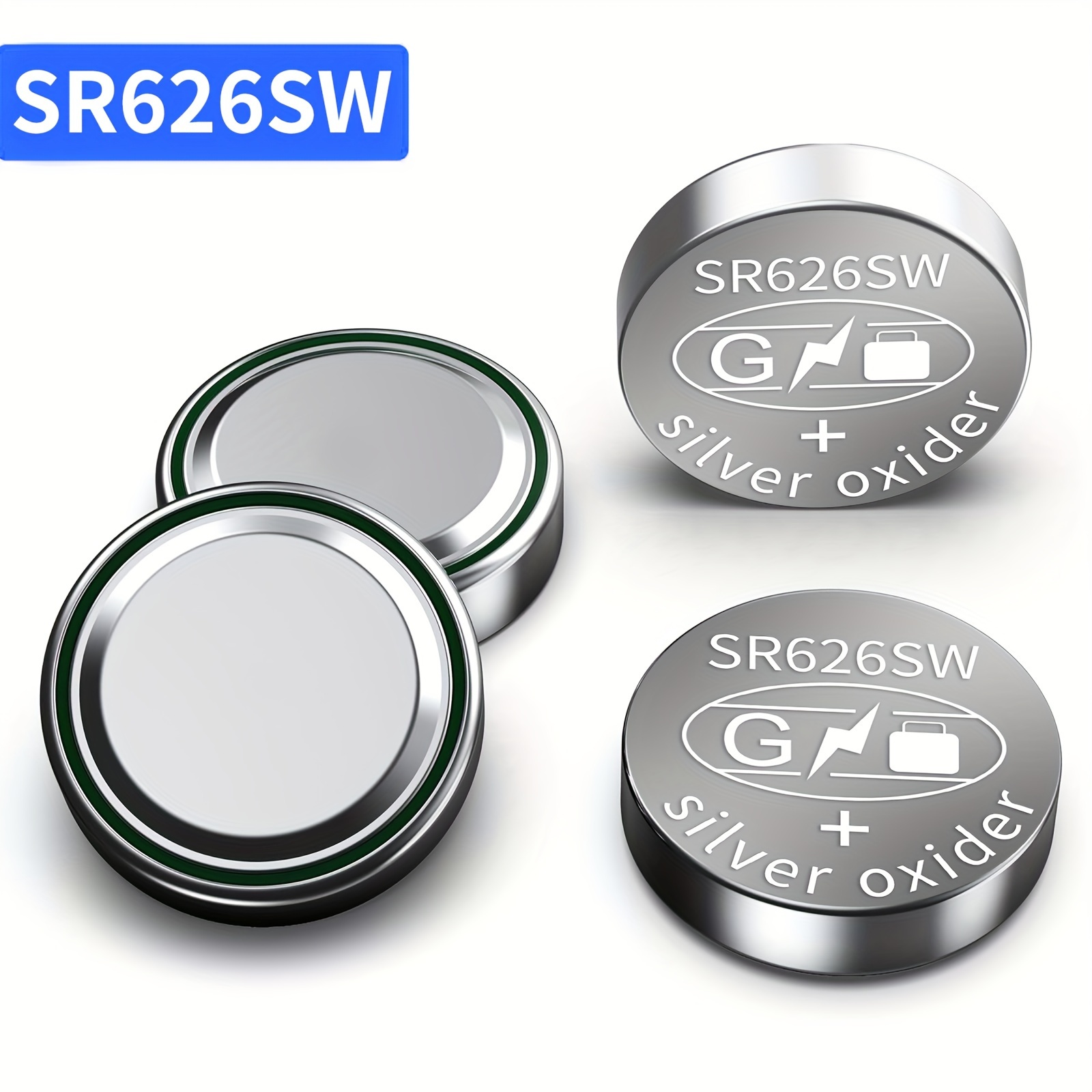 Lr626 Button Battery Ag4 Sr626sw 377 376 377A 377S Watch Battery  Replacement Tool For Dw Tissot Swatch Quartz Watch Small Particles Gift For