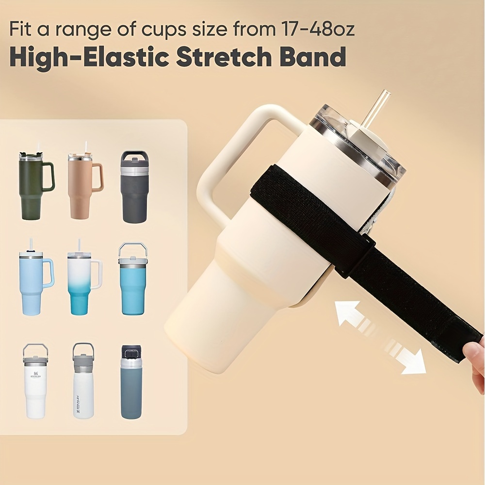 Compact Water Bottle Pouch With Pocket For Stanley Tumbler - Temu