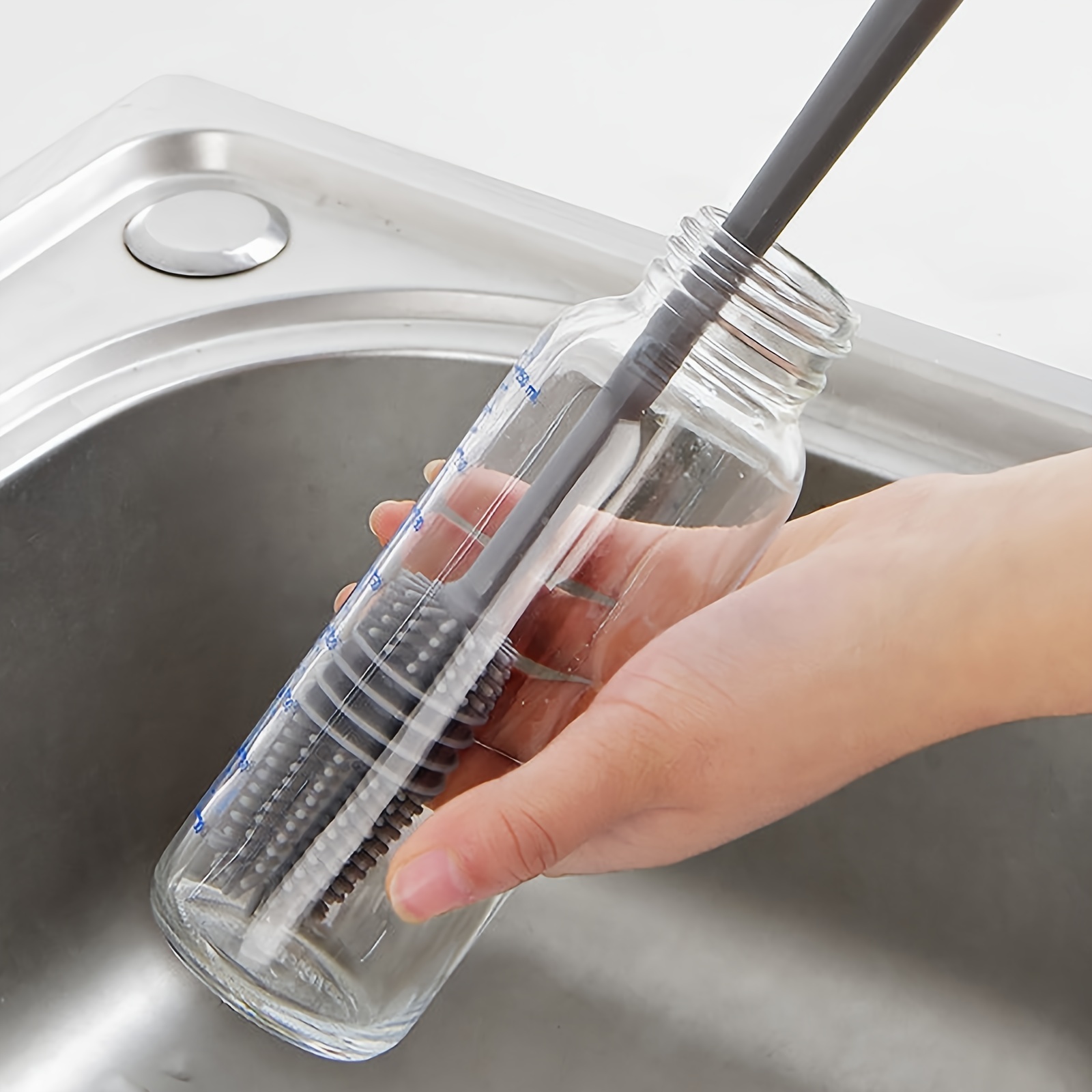 Bottle Cleaning Brush Long Handle For Water Bottles Goblet - Temu