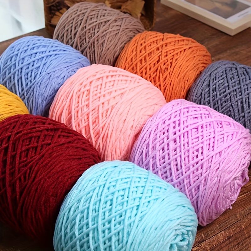 Crochet Kit Yarn 50G Dyed Colorful Milk Sweet Soft Cotton Baby Knitting  Wool Yarn Thick Crochet Yarn Thread for DIY Sweater Threads for Knitting