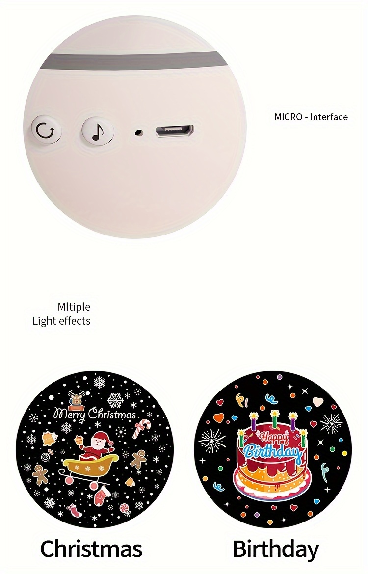 1pc childrens night light baby starry sky projector light galaxy night light projector 360 rotation 8   remote control led light suitable for boys and girls bedside table lamp christmas birthday gift for children room decor details 7