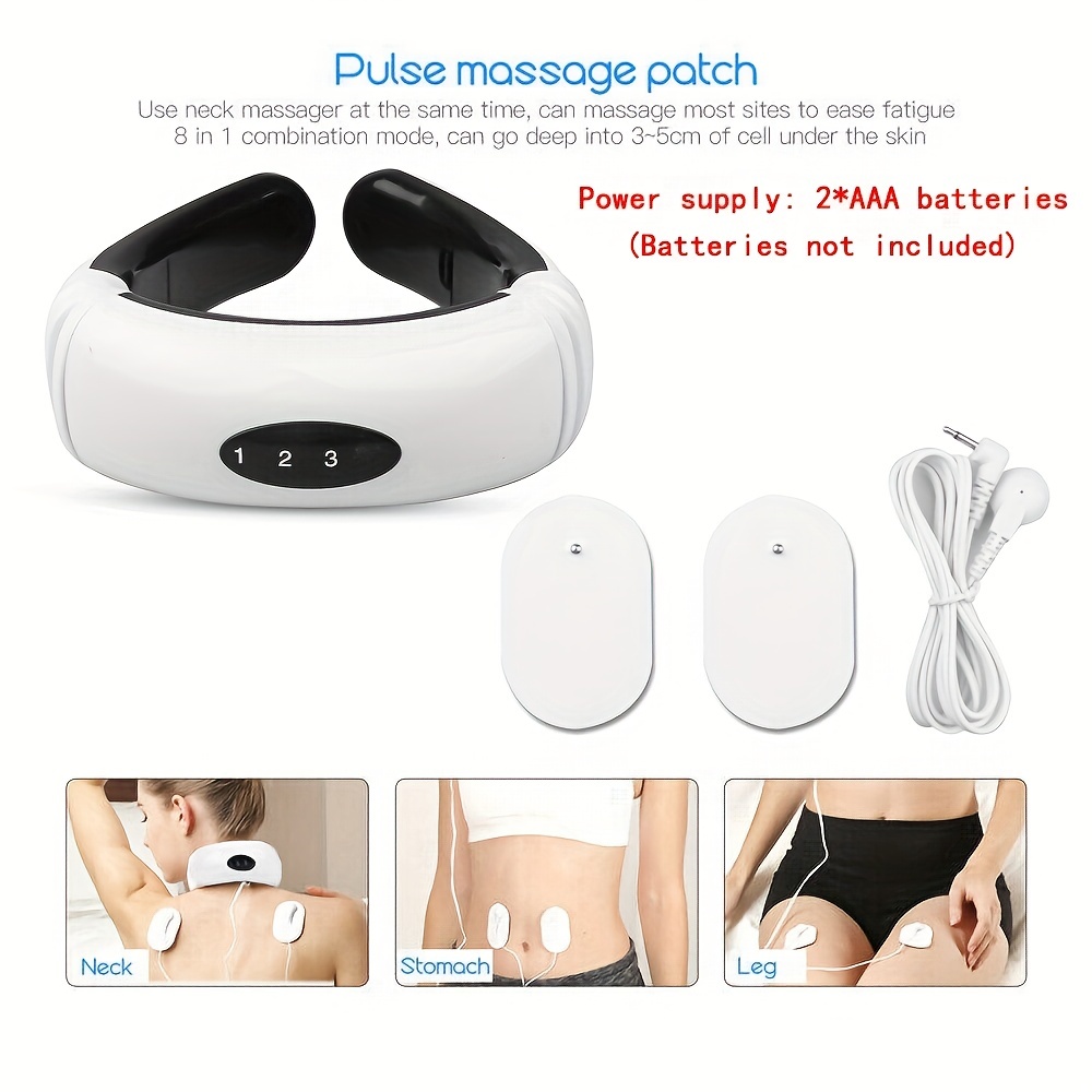 Electric Pulse Back and Neck Massager 