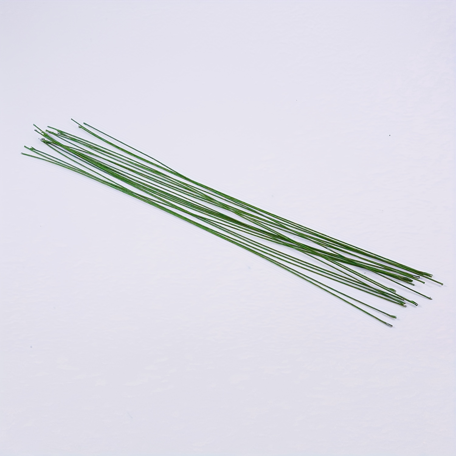 Floral Wire 100pcs Green Floral Wire For Crafts Flower Making Green  Crafting Floral Stem Wire Floral